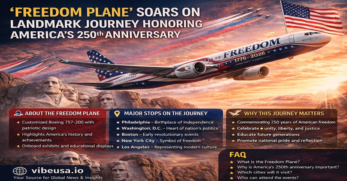 Freedom Plane Takes Flight