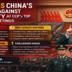 Loyalty First for China’s Military at Key CCP Meetings
