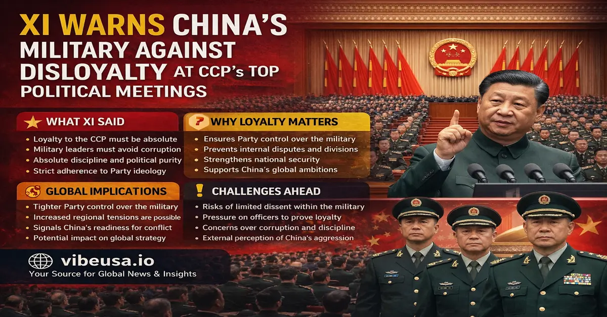 Loyalty First for China’s Military at Key CCP Meetings
