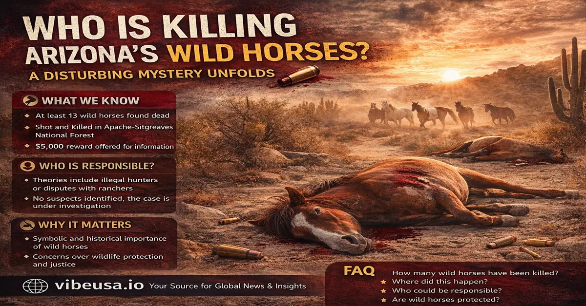 Who Is Killing Arizona’s Wild Horses
